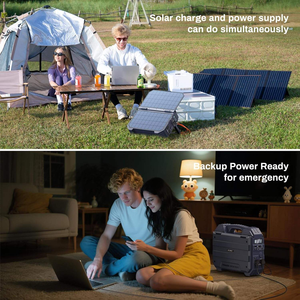 แบตเตอรี่ LiFePO4 ขนาด 1600W 1024Wh สถานีพลังงานแบบพกพา รุ่น S1600 OEM แผงโซลาร์เซลล์ Pure Sine Wave 100W USB-C PD MPPT AC - Product Image 5