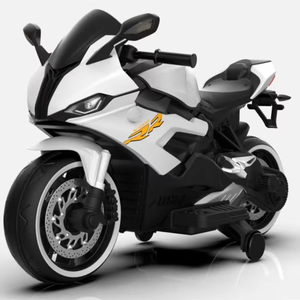 Vendita calda auto da viaggio per bambini a doppia guida moto luci fredde per bambini-manuale con maniglia a motore elettrico all'ingrosso macchinine - Product Image 4