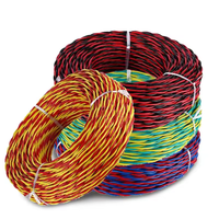 Industrielle Feuerwehr-Spezialleitung Signalkabel Twisted Pair Mehradriges PVC-Kabel Zweifarbig 2,5mm RVS Flammhemmend IP40 Spule