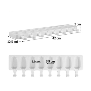 Alta calidad de Encargo Hecho <span class=keywords><strong>en</strong></span> casa de crema de hielo molde pop con palos niños - Product Image 6