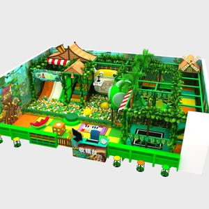 Equipo de Juegos Interior Personalizado Directo de Fábrica, Plástico Suave para Niños, Piscina de Pelotas, Tobogán, Parque de Diversiones para Escuelas - Product Image 1