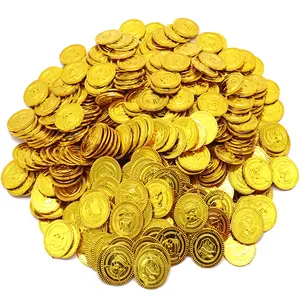 Party förderung spiel münze überzug pirate gold münze 100 stück eine packung