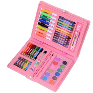 Set de Arte para Dibujo Escolar para Niños con <span class=keywords><strong>Acuarelas</strong></span> y Crayones para Colorear - Product Image 1