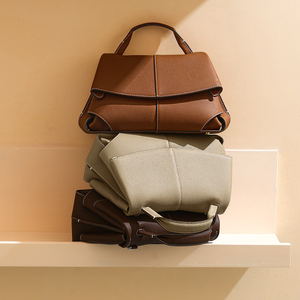 中国供应商直销 <span class=keywords><strong>2026</strong></span> 新款品牌设计高品质女式手袋复古女士真皮女包 - Product Image 3