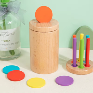 Juego de Juguetes Sensoriales CPC CE para Clasificación de Colores y Formas, Entrenamiento de Cognición, Plástico, Transfronterizo - Product Image 4