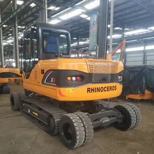 Xiniu 9 Ton Hydraulic Excavator X9 Wheel Excavator Price
