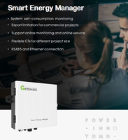 Growatt Smart Energy Manager 100 kW 300 kW 600 kW 1 MW 2 MW SEM-E Dispositif de limitation d'exportation zéro avec transformateur de courant CT