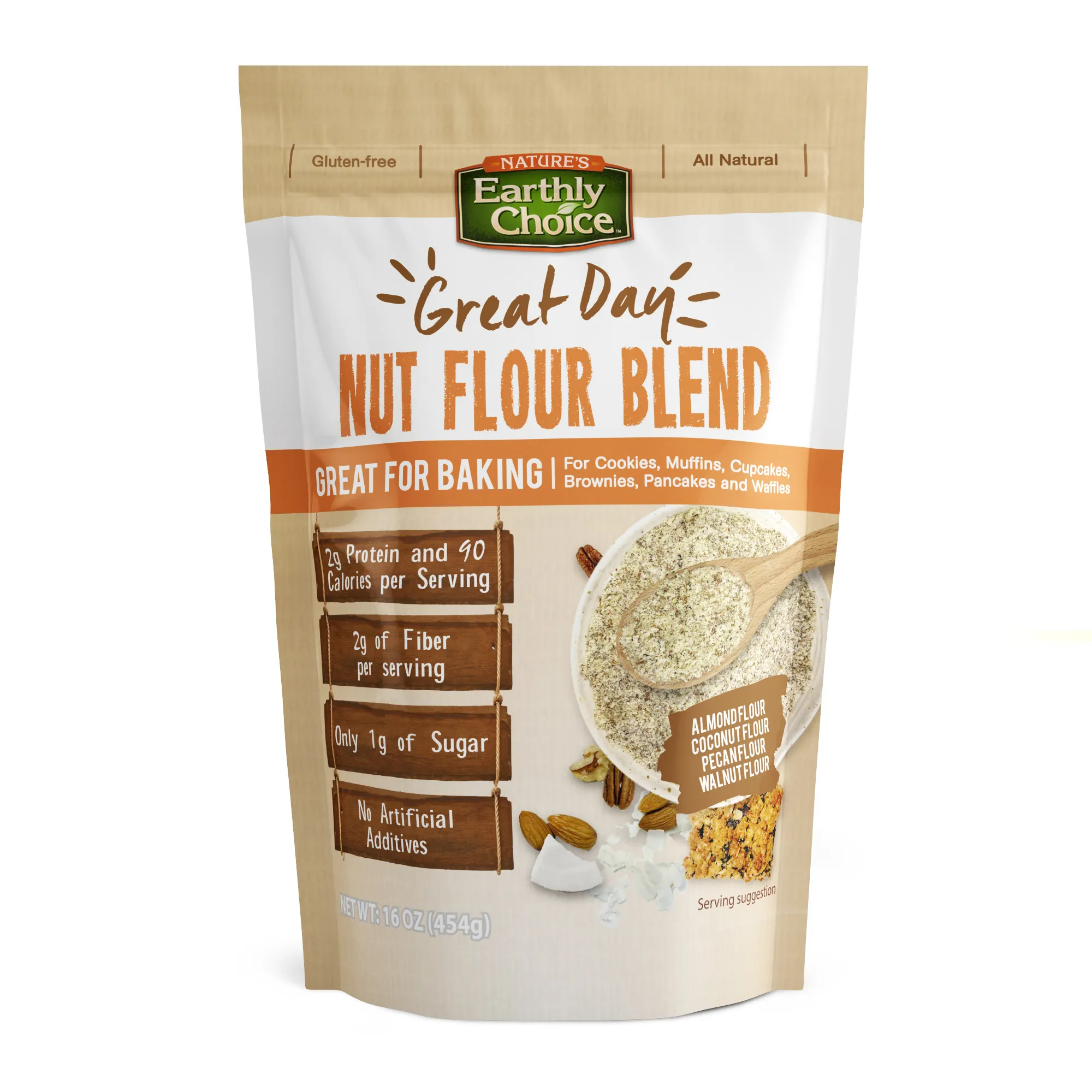 Exporter hot sale flour mill spair part nut Nature's Earthly Choice Nut Flour Blend from US