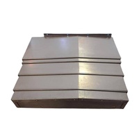 Couverture soufflet télescopique flexible en acier inoxydable avec protection contre l'eau, la poussière et l'huile, dimensions personnalisables pour machine CNC