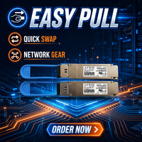 Juniper QSFP-100G-SR4-C OM3 70m QSFP28 Breakout Capable MPO-12/UPC Connector Transceiver Optik Baru