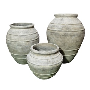 Nuovo Design 2025 Fioriere Antiche Artigianali in Terracotta <span class=keywords><strong>Vasi</strong></span> in <span class=keywords><strong>Cemento</strong></span> da Esterno <span class=keywords><strong>per</strong></span> <span class=keywords><strong>Giardino</strong></span> Arredo Casa Imballaggio <span class=keywords><strong>per</strong></span> Vivai - Product Image 1