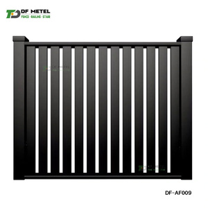 DF Vendita Calda Recinzione per la Privacy di Alta Qualità 1,8m x 2,4m Miglior Recinzione/ <span class=keywords><strong>Cancello</strong></span> Decorativo in Alluminio <span class=keywords><strong>Bianco</strong></span> Verniciato a Polvere per Giardino - Product Image 1