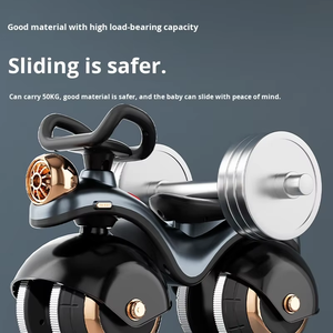 Bicicleta de Equilibrio Multifuncional para Niños de 1 a 3 Años, con Forma de Coche de Cacahuete, Antivuelco, Impulsada por los Pies, Patinete Deslizante, Venta al por Mayor de Fábrica - Product Image 6