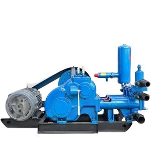 작은 지질 코어 드릴링 장비 용 FineDrill BW250 진흙 물 펌프 수평 3 실린더 작용 피스톤 진흙 펌프 - Product Image 1