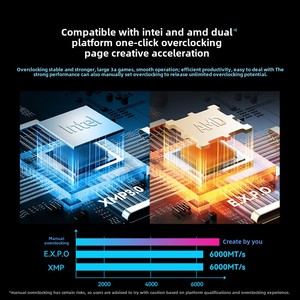 Memoria RAM Biwin DW100 DX100 Hynix <span class=keywords><strong>DDR5</strong></span> RGB 6000C30 para Computadora de Escritorio, 32GB <span class=keywords><strong>DDR5</strong></span>, Compatible con <span class=keywords><strong>AMD</strong></span> - Product Image 5