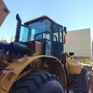 รถตักล้อยาง Caterpillar 966H ขนาด 7 ตัน สีเหลือง บุ้งกี๋มาตรฐาน กำลัง 92 กิโลวัตต์ ปั๊มไฮดรอลิก สำหรับใช้งานในสถานที่ก่อสร้าง - Product Image 6