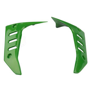 RTS de la motocicleta cubierta lateral del radiador carenado Panel cubre buena inyección negro verde para <span class=keywords><strong>Kawasaki</strong></span> Z750 <span class=keywords><strong>Z</strong></span> <span class=keywords><strong>750</strong></span>, 2004-2007 - Product Image 4