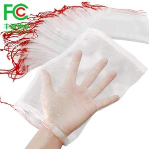 UV 보호 화이트 컬러 곤충 보호 가방 망고 커버 메쉬 가방 - Product Image 5