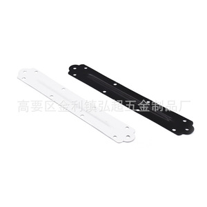 Connector Iron Plate 250x38mm Black Durable <b>Desk</b> Support Modern Simple Style - Product Image 3