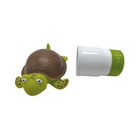 Distributeur de chlore de piscine en forme de tortue Offre Spéciale Chlorinat pour comprimés chimiques s'adapte aux onglets de 5"