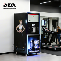 Máquina Expendedora Automática DKM para Fitness de Batidos de Proteína de Varios Sabores con Mezclador para Gimnasio