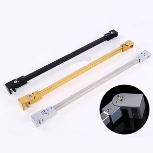 Accesorios de Baño, Herrajes de Acero Inoxidable Sus304, Barra de Soporte Ajustable para Mampara de Ducha con Parte Superior de Vidrio - Product Image 4