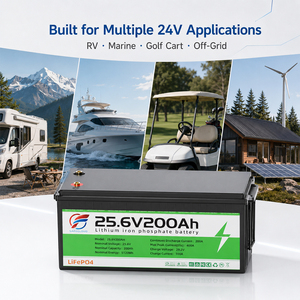 แบตเตอรี่ลิเธียมไอรอนฟอสเฟต Lifepo4 ความจุสูง 100ah 150ah 200ah 12v 24v สำหรับโซลาร์เซลล์  แบบ Li Ion Phosphate Calb Lfp Cell - Product Image 3