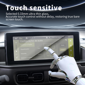 Autocollants de protection d'écran pour CITROEN C3 AIRCROSS 2026, <span class=keywords><strong>film</strong></span> en verre trempé, accessoires multimédias Carplay pour véhicule, vente en gros - Product Image 6