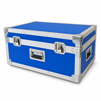 Valise de transport professionnelle en aluminium durable avec protection EVA, anti-poussière, simple et universelle, pour scène classique