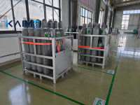 Cilindro de Gas de Acero Grado Electrónico 5N NF3 WF6 BCl3 de 47L 50kg para Hexafluoruro de Tungsteno y Tricloruro de Boro con Válvula DISS