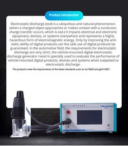 Huipu ESD 20K Static Discharge Generator - New Analog EMI Test Instrument for Electromagnetic <strong>Compatibility</strong> <strong>Testing</strong> - Product Image 5