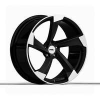 Jantes Roc Custom Concave Forgées 21 22 Pouces 5 Branches Style Stance 5x112 pour Audi S7 C7 C8
