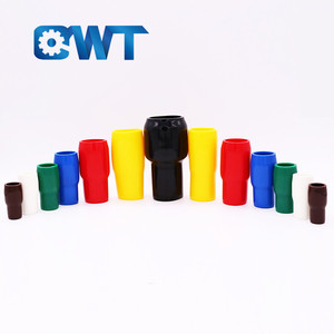 QWT de V1.25 13mm de goma de pvc hhc de cable de la serie aislado final terminal de cable tubo suave de manga tapa cubre tubo - Product Image 1