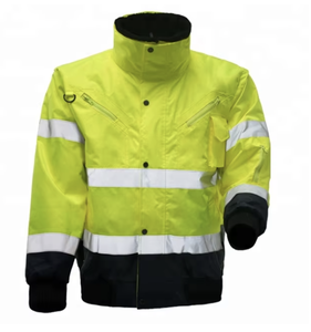 Hot Bán 3-Trong-1 Hi-VIS Tương Phản Áo Khoác Không Thấm Nước Cao Khả năng Hiển thị Áo Khoác Ở Một Mức Giá - Product Image 2
