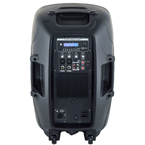 12 "1500W hoạt động Loa di động hộp DJ hệ thống ngoài trời/trong nhà karaoke Bộ FM + TWS + Đứng + Mic bocina parlante - Product Image 5