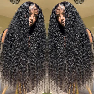 Mật độ 250% glueless Brazil tóc HD ren phía trước tóc giả trong suốt 360 đầy đủ ren tóc giả tóc con người ren phía trước tóc giả với mái tóc bé - Product Image 4