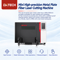 Machine de découpe laser à fibre mini métallique entièrement enveloppée de haute précision 1313 3000W avec couvercle de protection