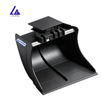 Bétonneuse rotative LIGONG 360° certifiée CE, 4-15 tonnes, rotation hydraulique, nivellement, aménagement paysager, chantier de construction