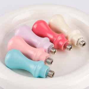 Свадебное приглашение, печать с воском, мини ручка макарона, печать с воском, печать с персонализированным логотипом на заказ, деревянный металлический штамп - Product Image 3