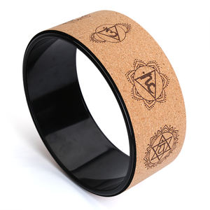 Rueda de Yoga Antideslizante para Gimnasio, Fitness y Yoga, Juego de Anillos de Pilates, Rueda de Yoga de Corcho - Product Image 3