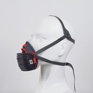 Masque facial en silicone 1090, respirateur EPI, protection faciale, respirateur CE, fabrication de respirateurs, protection contre la pollution au CARBONE - Product Image 2