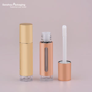 Flacon vide de 7 ml pour fond de teint avec fenêtre et grand applicateur, emballage pour <span class=keywords><strong>blush</strong></span> liquide et gloss à lèvres - Product Image 2