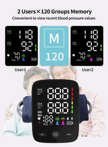 Умный цифровой монитор артериального давления, цифровой монитор артериального давления с подставкой - Product Image 4