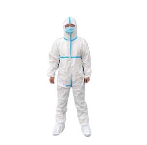 Ropa protectora <span class=keywords><strong>de</strong></span> aguas residuales nucleares Trajes <span class=keywords><strong>de</strong></span> materiales peligrosos Overoles <span class=keywords><strong>de</strong></span> <span class=keywords><strong>protección</strong></span> química industrial con capucha y cremallera - Product Image 4