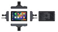 Moto Koen étanche IP 65K écran Carplay 5 pouces BT caméra de navigation sans fil moniteur vélo Carplay et Android Auto
