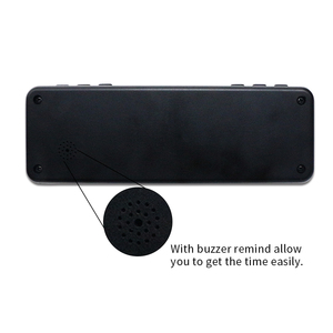 Minuteur numérique magnétique GANXIN pour entraînements en garage, horloge portable compacte pour sport, gym, fitness, compte à rebours, intervalle, <span class=keywords><strong>chronomètre</strong></span> – Fabricant - Product Image 6