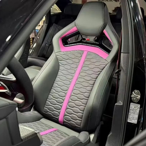 เบาะนั่งคาร์บอน B10 ระดับพรีเมียมสำหรับอัพเกรดรถยนต์ Audi/Volkswagen เบาะหนังกลับปรับได้สไตล์รถแข่ง - Product Image 1