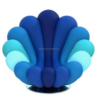 Fauteuil pivotant moderne en velours IEasyFurniture, fauteuil individuel de style paresseux, chambre à coucher, salon, fauteuil Anemone, luxe léger, fauteuil pivotant de loisirs