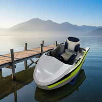 Jet ski EPP haute vitesse, bateau karting monoplace avec moteur électrique pour le divertissement aquatique