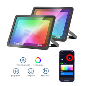 Tuya thông minh ngoài trời đèn Pha RGB + CW dẫn đèn thông minh với Alexa & Google điều khiển bằng giọng nói IP66 30W 50W 100W tùy chọn - Product Image 5